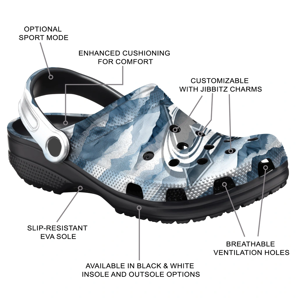 colorado avalanche mountain peaks clogs new arrival colorado avalanche mountain peaks clogs new arrival