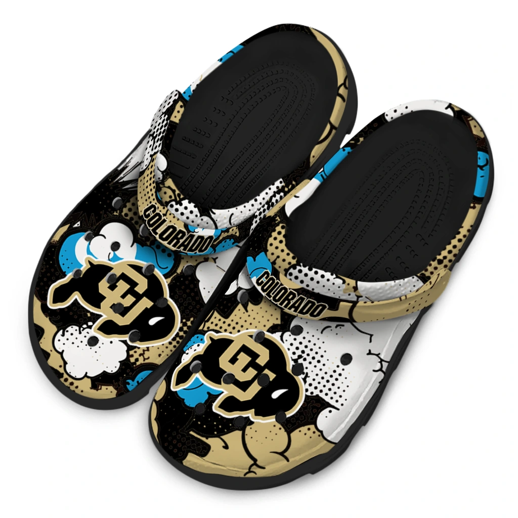colorado buffaloes cloud splash clogs latest model colorado buffaloes cloud splash clogs latest model