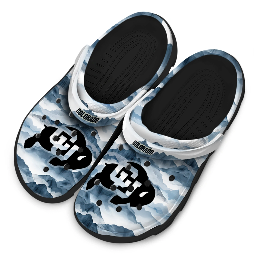 colorado buffaloes mountain peaks clogs latest model colorado buffaloes mountain peaks clogs latest model