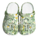colorado rockies daisy cluster clogs best selling