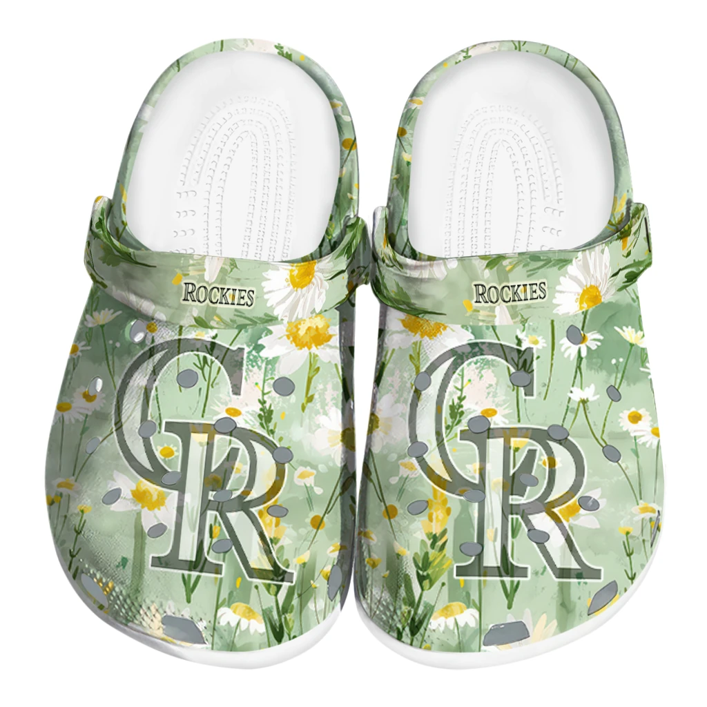 colorado rockies daisy cluster clogs best selling colorado rockies daisy cluster clogs best selling