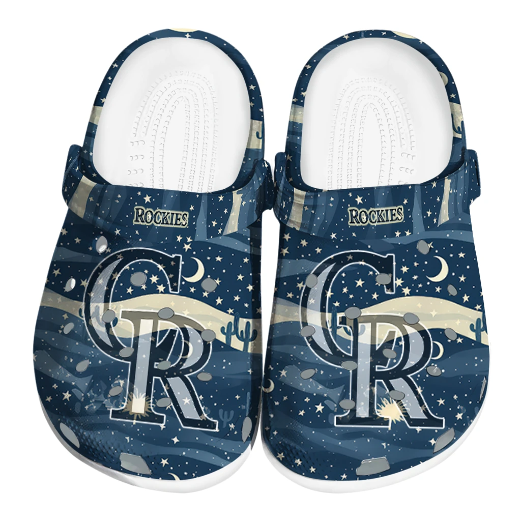 colorado rockies night cactus clogs best selling colorado rockies night cactus clogs best selling