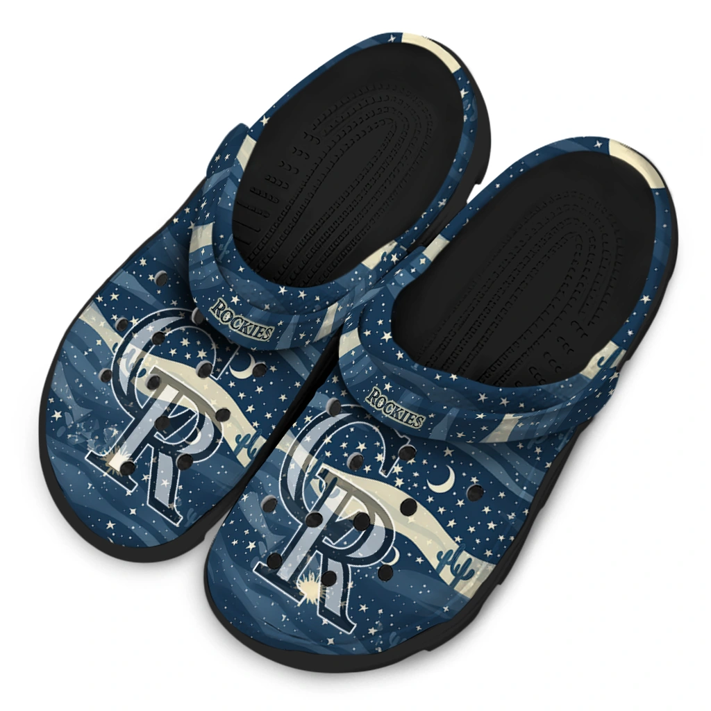 colorado rockies night cactus clogs latest model colorado rockies night cactus clogs latest model
