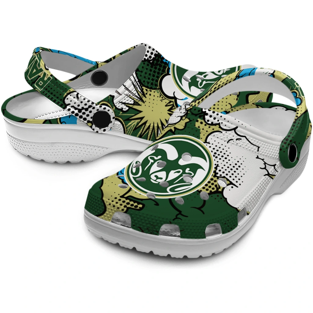 colorado state rams cloud splash clogs high quality colorado state rams cloud splash clogs high quality