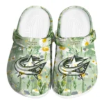 columbus blue jackets daisy cluster clogs best selling