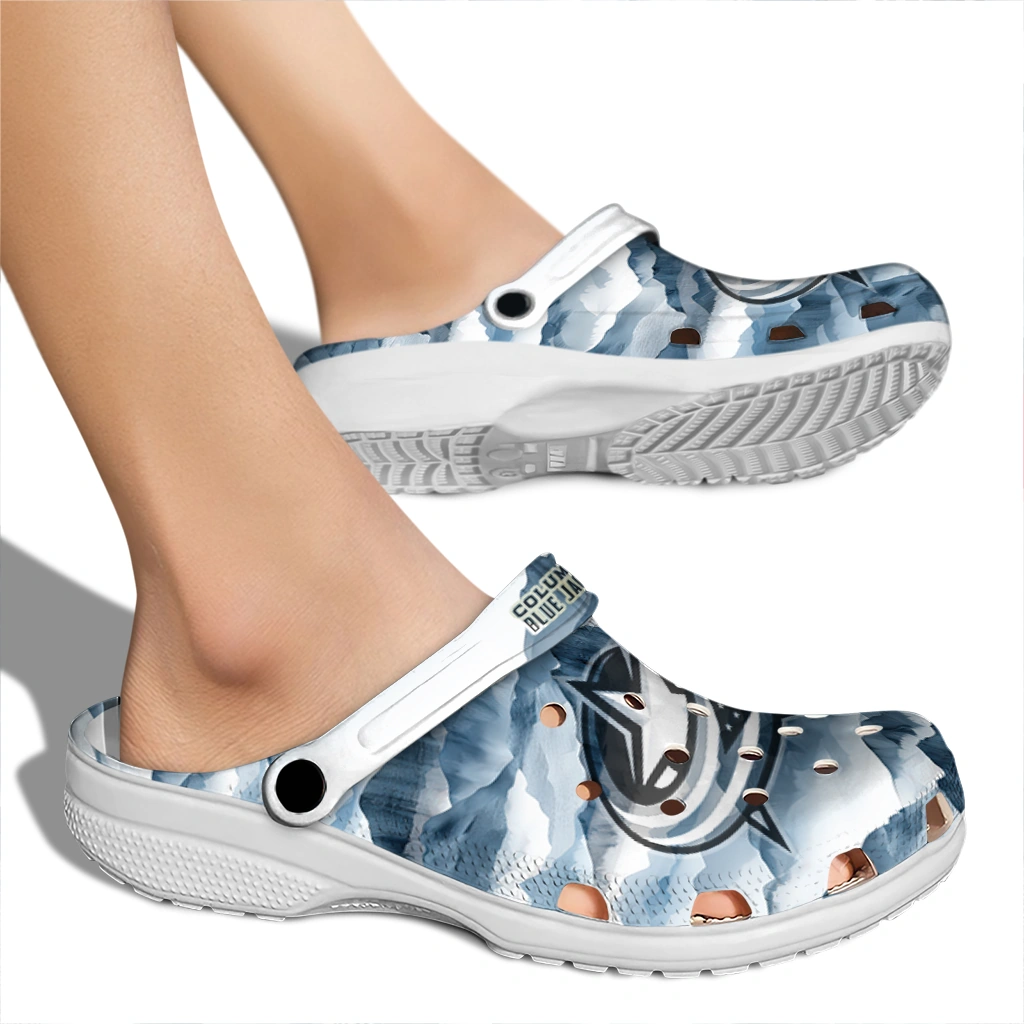 columbus blue jackets mountain peaks clogs fashion forward columbus blue jackets mountain peaks clogs fashion forward