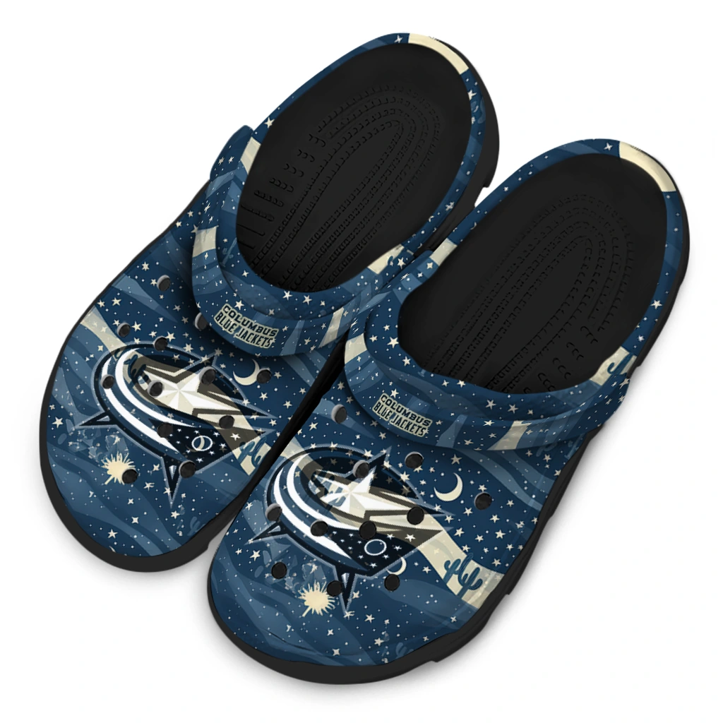 columbus blue jackets night cactus clogs latest model columbus blue jackets night cactus clogs latest model