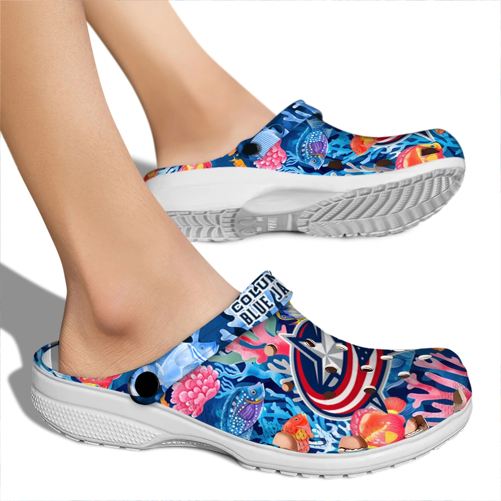 columbus blue jackets ocean wonders clogs fashion forward columbus blue jackets ocean wonders clogs fashion forward