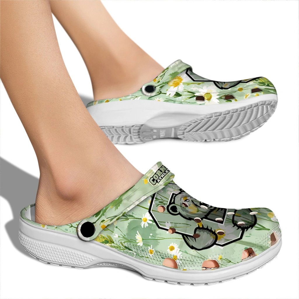 cornell big red daisy cluster clogs fashion forward cornell big red daisy cluster clogs fashion forward
