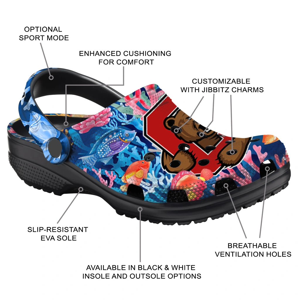 cornell big red ocean wonders clogs new arrival cornell big red ocean wonders clogs new arrival