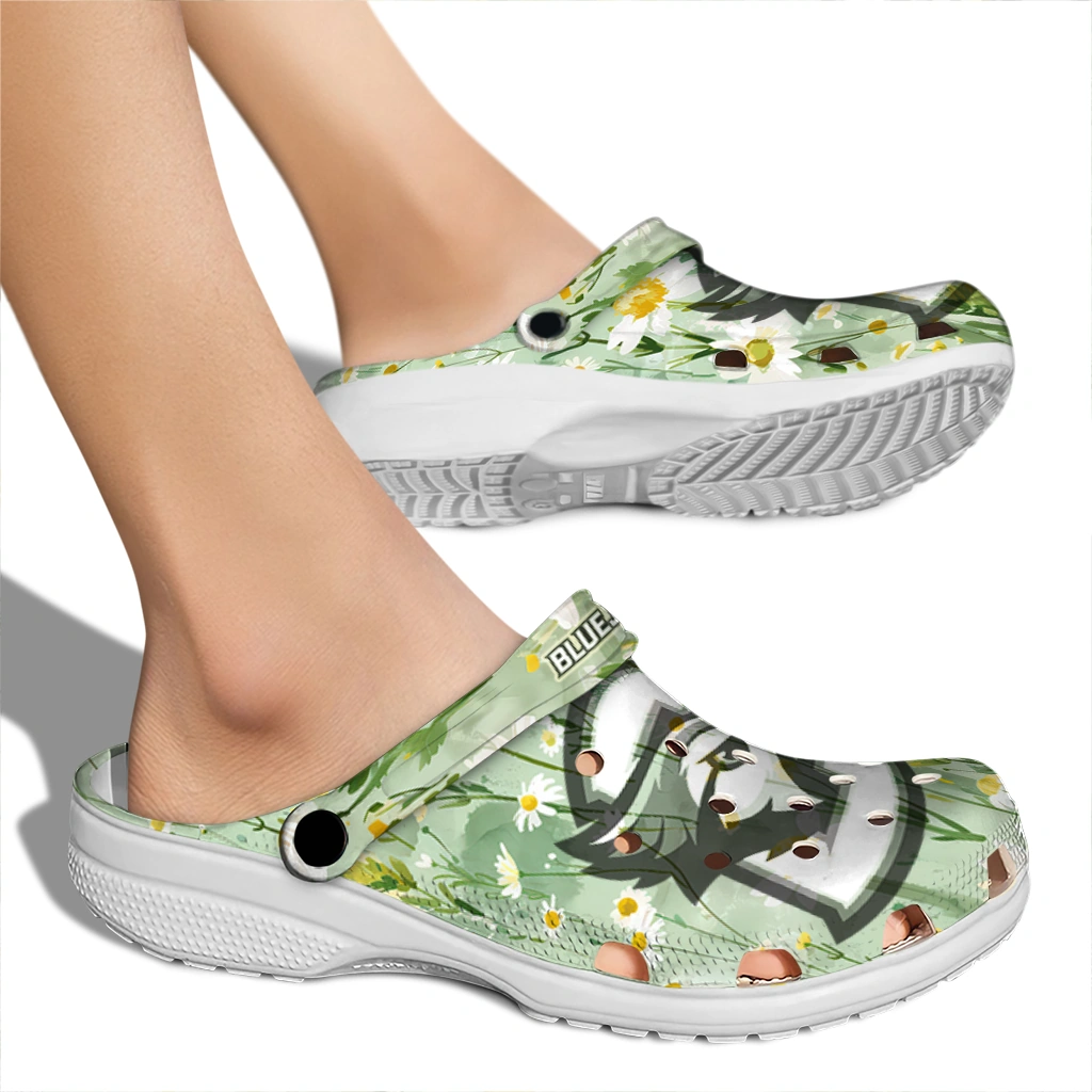 creighton bluejays daisy cluster clogs fashion forward creighton bluejays daisy cluster clogs fashion forward