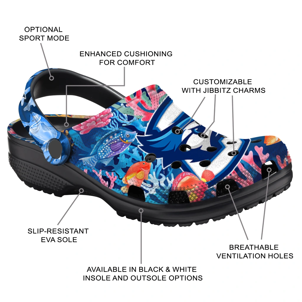creighton bluejays ocean wonders clogs new arrival creighton bluejays ocean wonders clogs new arrival