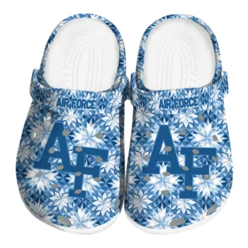 custom air force falcons snowflake mosaic clogs best selling