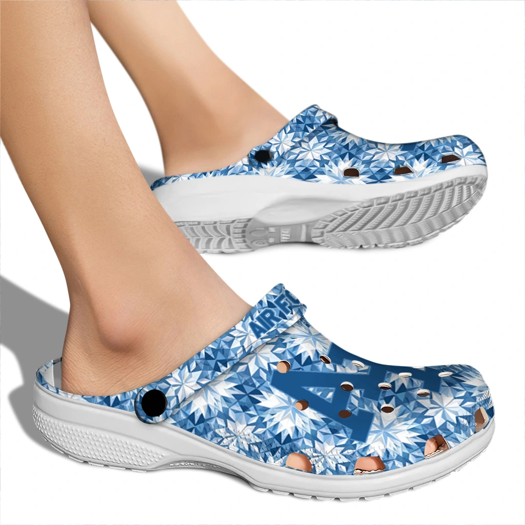 custom air force falcons snowflake mosaic clogs fashion forward custom air force falcons snowflake mosaic clogs fashion forward