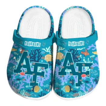 custom air force falcons tropical fish ocean clogs best selling
