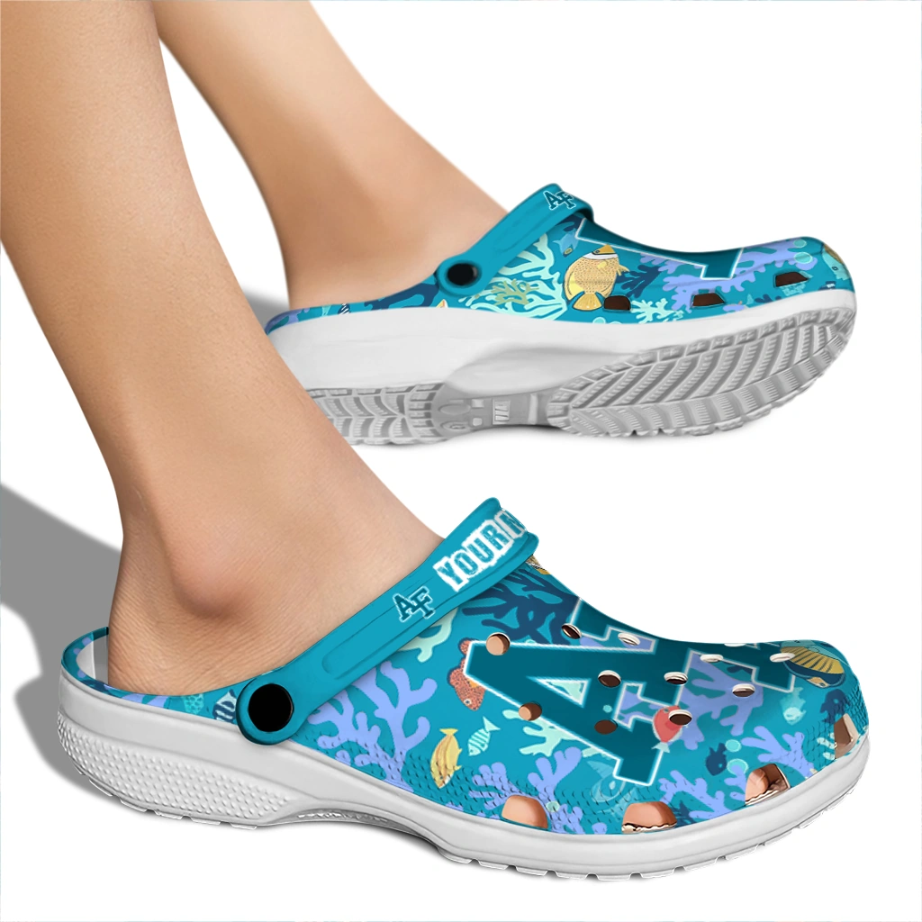 custom air force falcons tropical fish ocean clogs fashion forward custom air force falcons tropical fish ocean clogs fashion forward