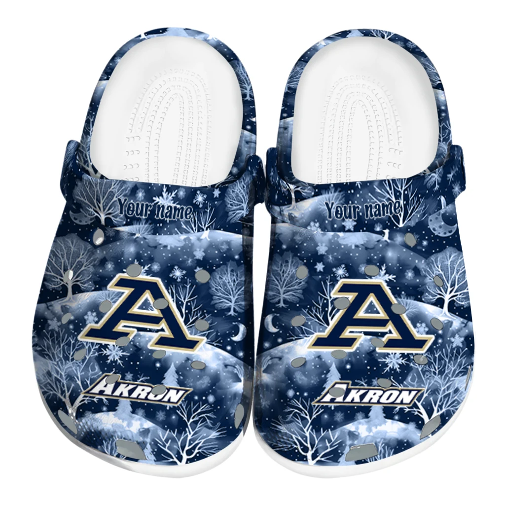 custom akron zips snowy hills clogs best selling custom akron zips snowy hills clogs best selling