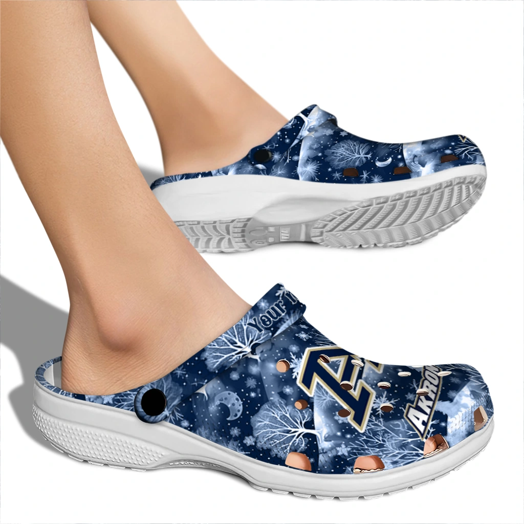 custom akron zips snowy hills clogs fashion forward custom akron zips snowy hills clogs fashion forward