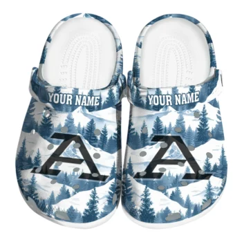 custom akron zips snowy mountains clogs best selling