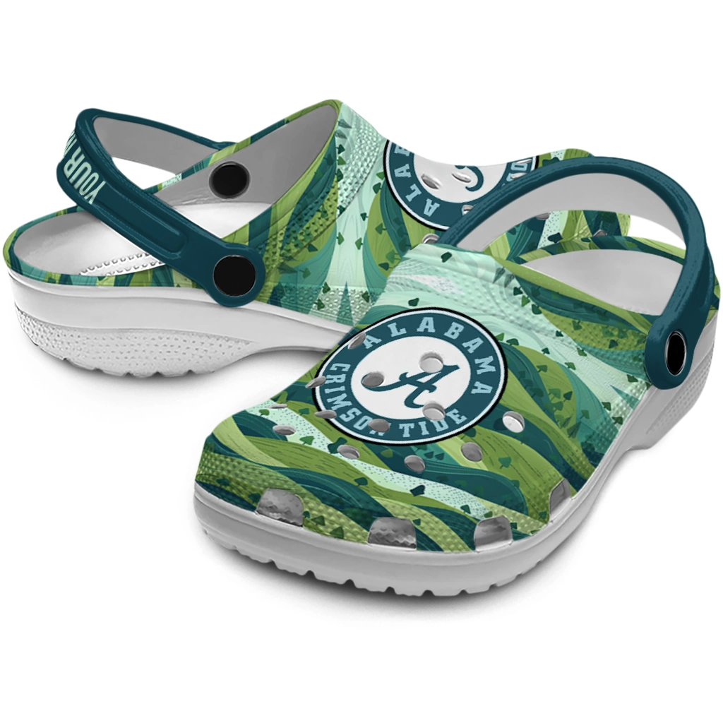 custom alabama crimson tide hills illustration clogs high quality custom alabama crimson tide hills illustration clogs high quality
