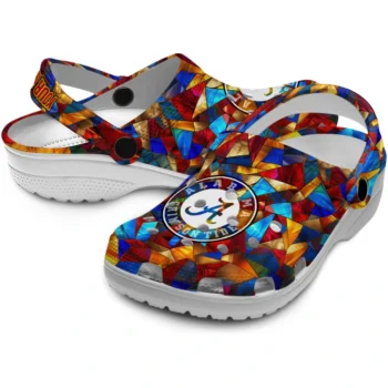 custom alabama crimson tide prism pieces clogs high quality