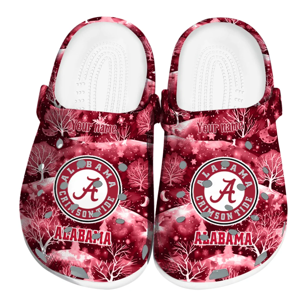 custom alabama crimson tide snowy hills clogs best selling custom alabama crimson tide snowy hills clogs best selling