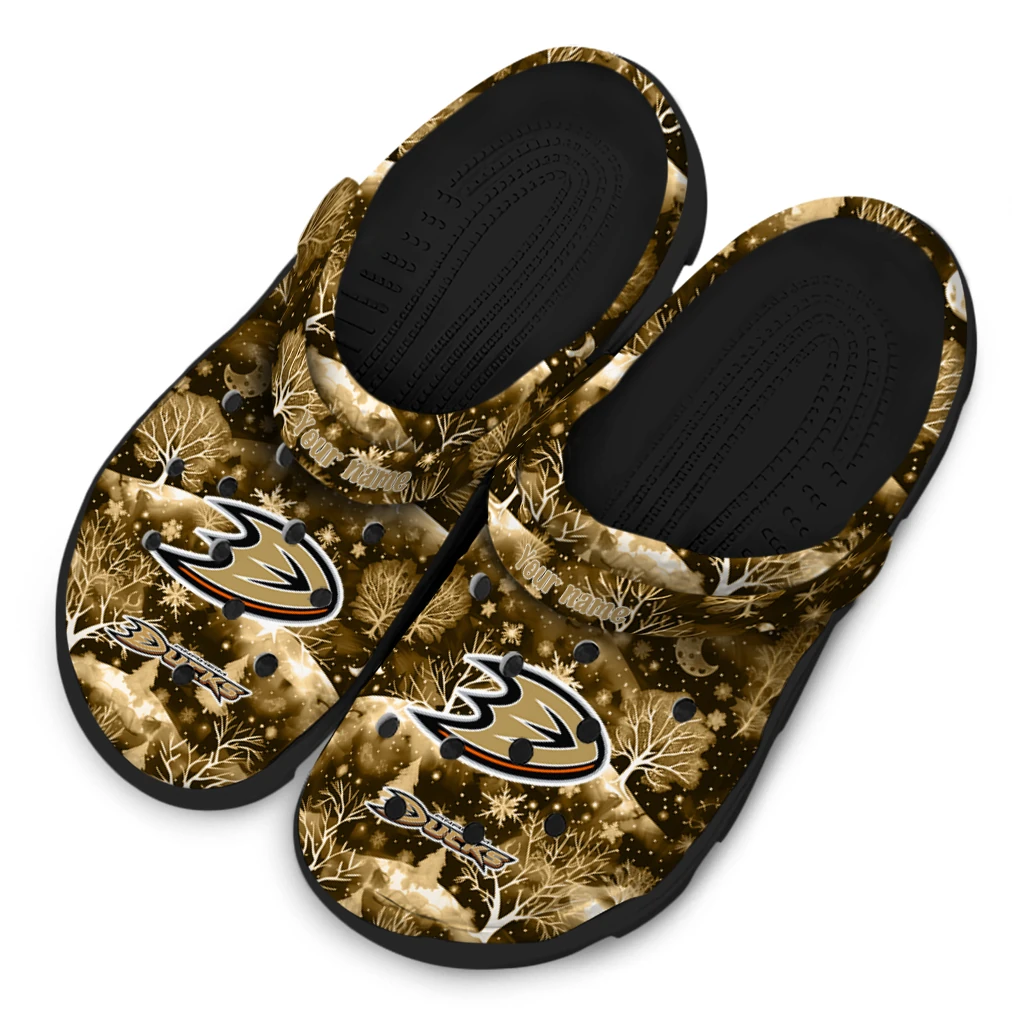 custom anaheim ducks snowy hills clogs latest model custom anaheim ducks snowy hills clogs latest model