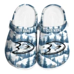 custom anaheim ducks snowy mountains clogs best selling