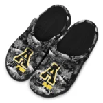 custom appalachian state mountaineers snowy hills clogs best selling