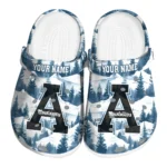 custom appalachian state mountaineers snowy mountains clogs best selling