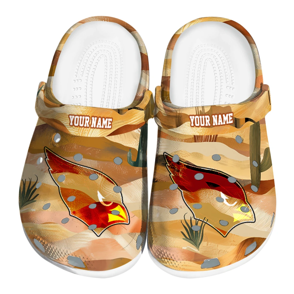 custom arizona cardinals desert layers clogs best selling custom arizona cardinals desert layers clogs best selling