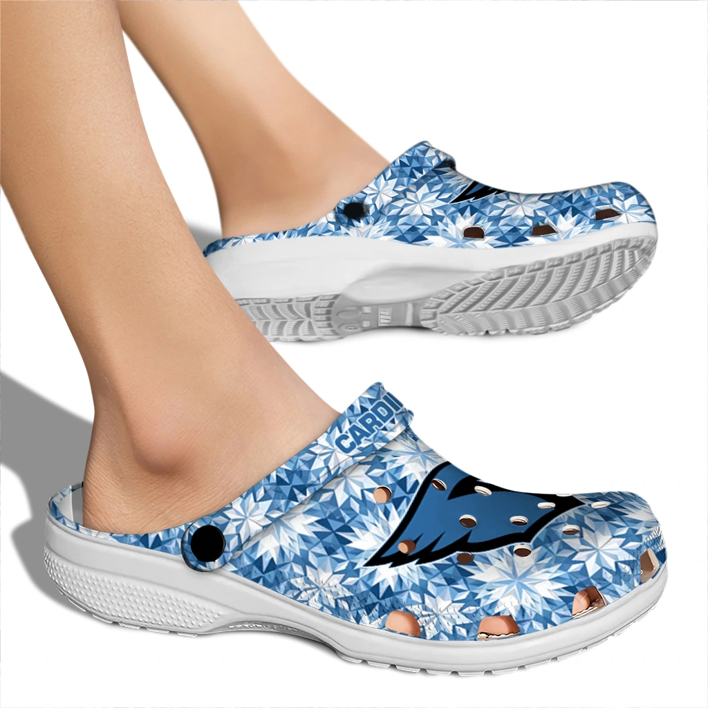 custom arizona cardinals snowflake mosaic clogs fashion forward custom arizona cardinals snowflake mosaic clogs fashion forward