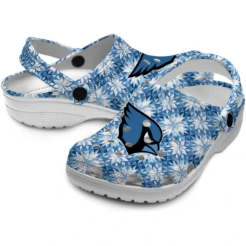 custom arizona cardinals snowflake mosaic clogs high quality