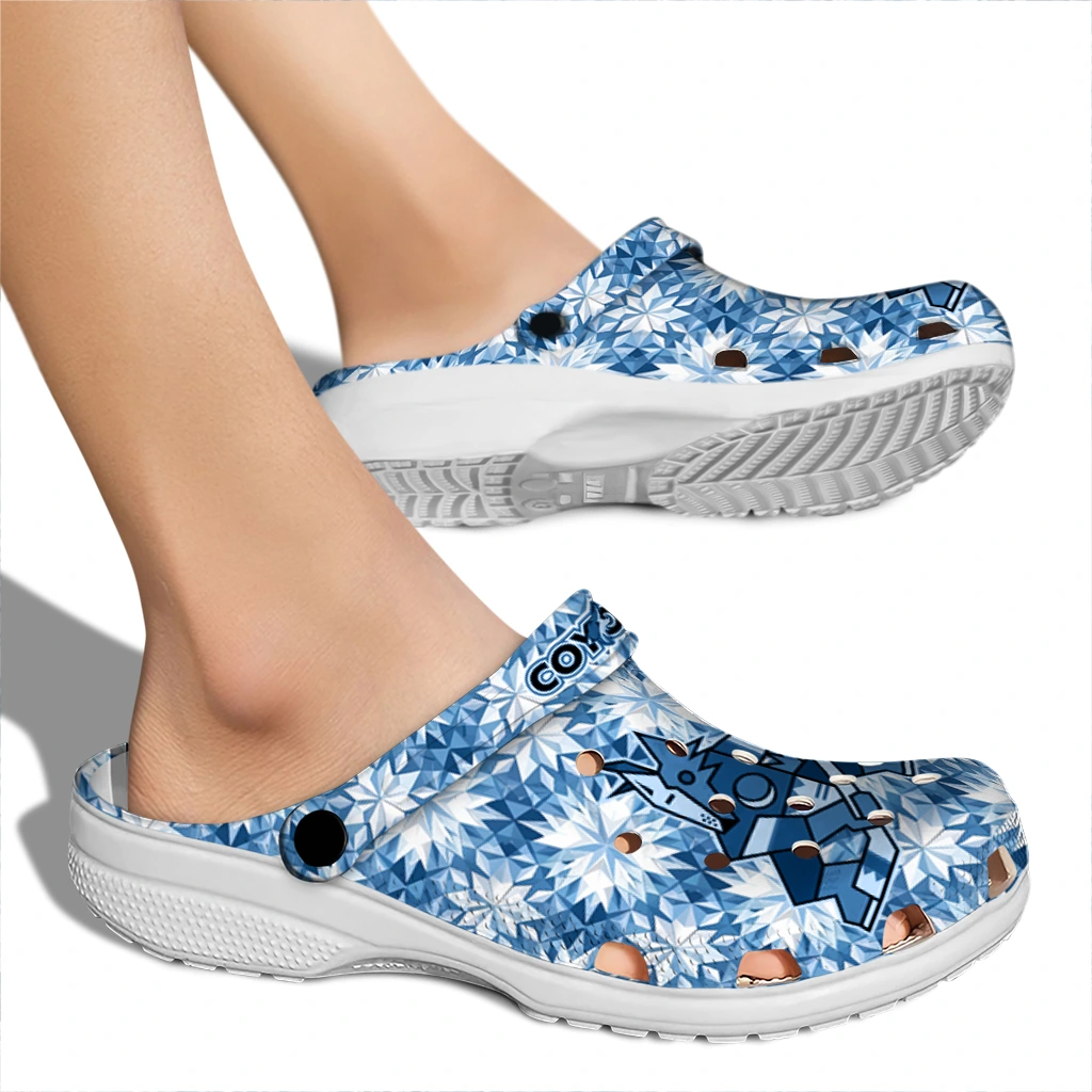 custom arizona coyotes snowflake mosaic clogs fashion forward custom arizona coyotes snowflake mosaic clogs fashion forward
