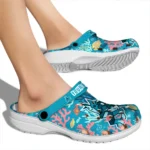 custom arizona coyotes tropical fish ocean clogs best selling
