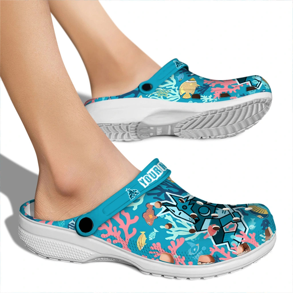 custom arizona coyotes tropical fish ocean clogs fashion forward custom arizona coyotes tropical fish ocean clogs fashion forward