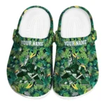 custom arizona coyotes tropical leaves clogs best selling