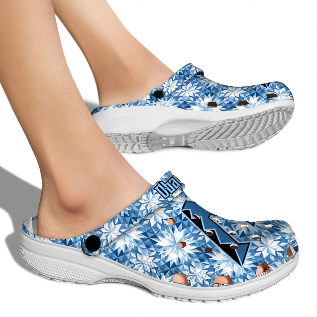 custom arizona diamondbacks snowflake mosaic clogs fashion forward custom arizona diamondbacks snowflake mosaic clogs fashion forward