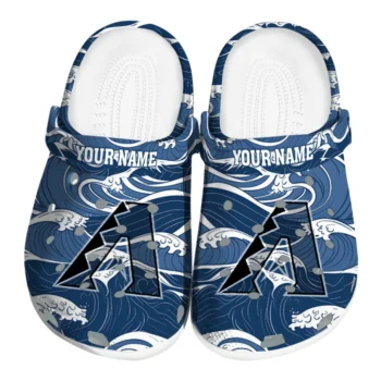 custom arizona diamondbacks wave flow clogs best selling