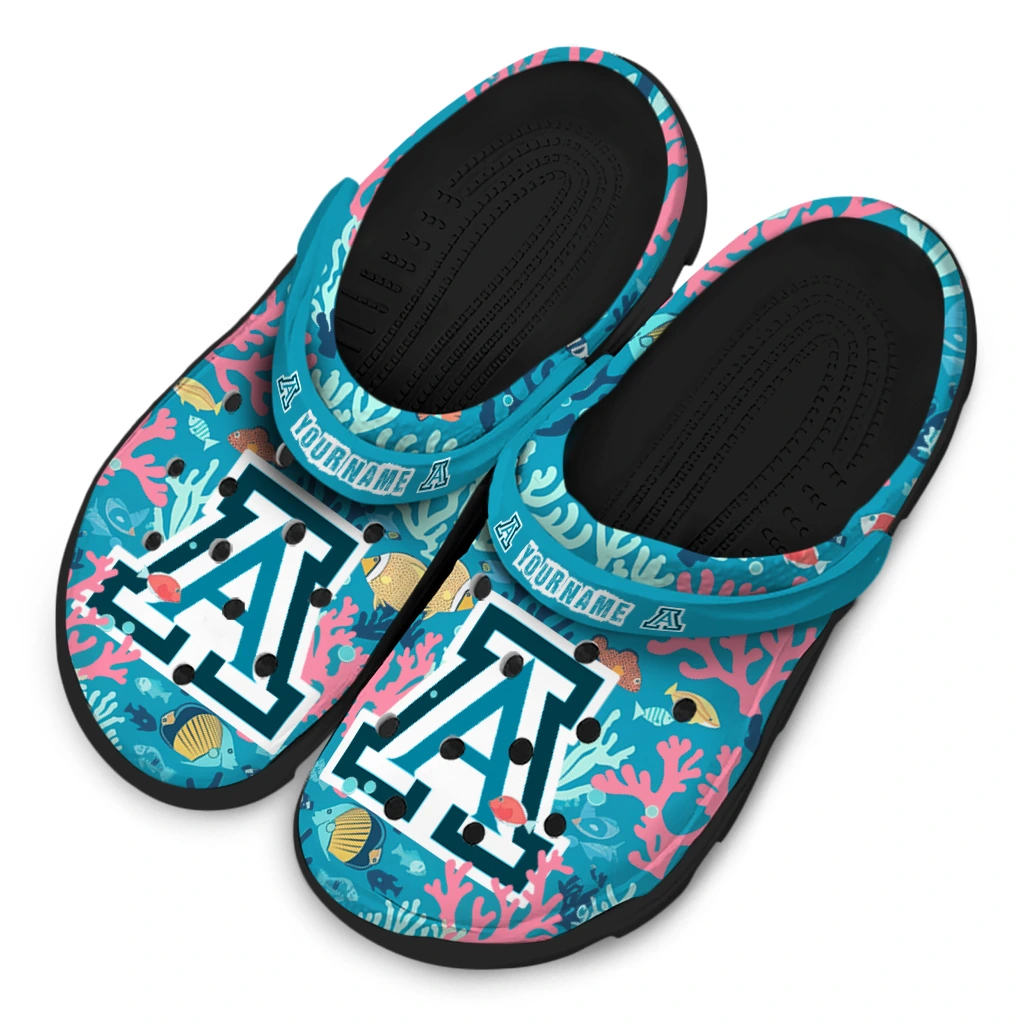 custom arizona wildcats tropical fish ocean clogs latest model custom arizona wildcats tropical fish ocean clogs latest model