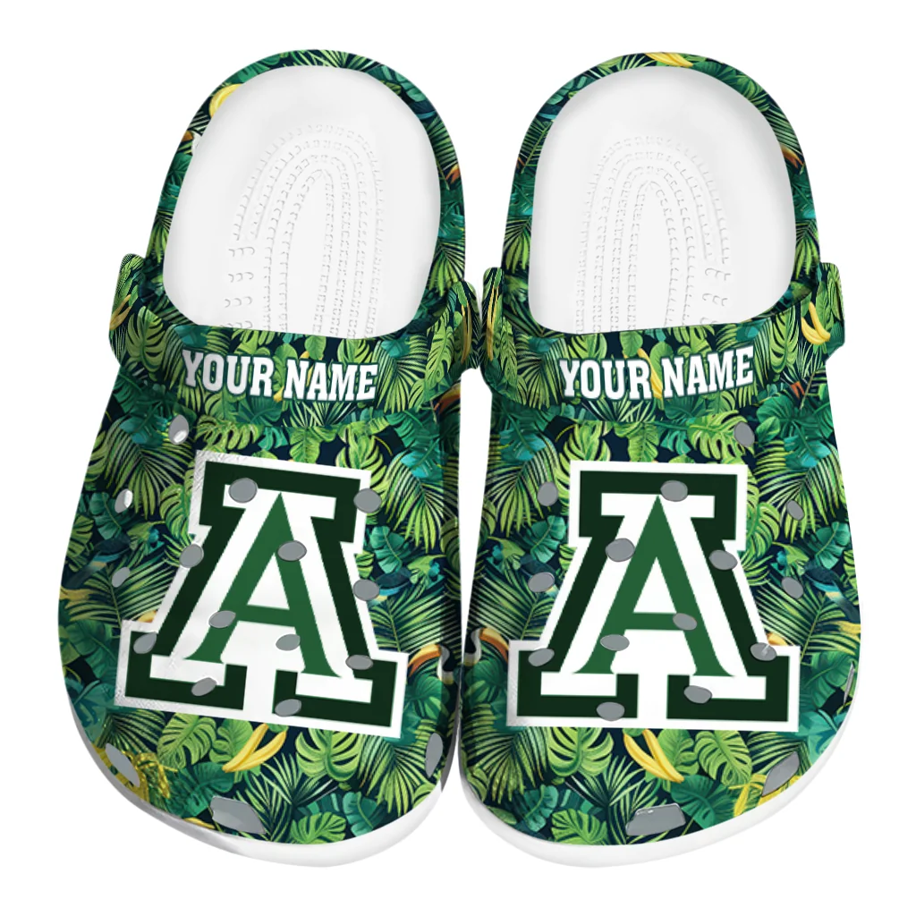 custom arizona wildcats tropical leaves clogs best selling custom arizona wildcats tropical leaves clogs best selling