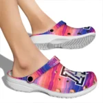 custom arizona wildcats wavy stripes clogs best selling