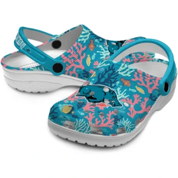 custom arkansas razorbacks tropical fish ocean clogs high quality