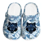 custom arkansas state red wolves mountain artwork clogs best selling