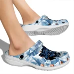 custom arkansas state red wolves mountain artwork clogs best selling