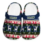 custom atlanta braves christmas motif clogs best selling