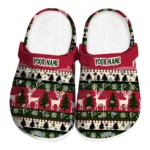 custom atlanta falcons christmas motif clogs best selling
