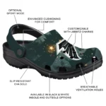 custom atlanta falcons deer nightscape clogs best selling