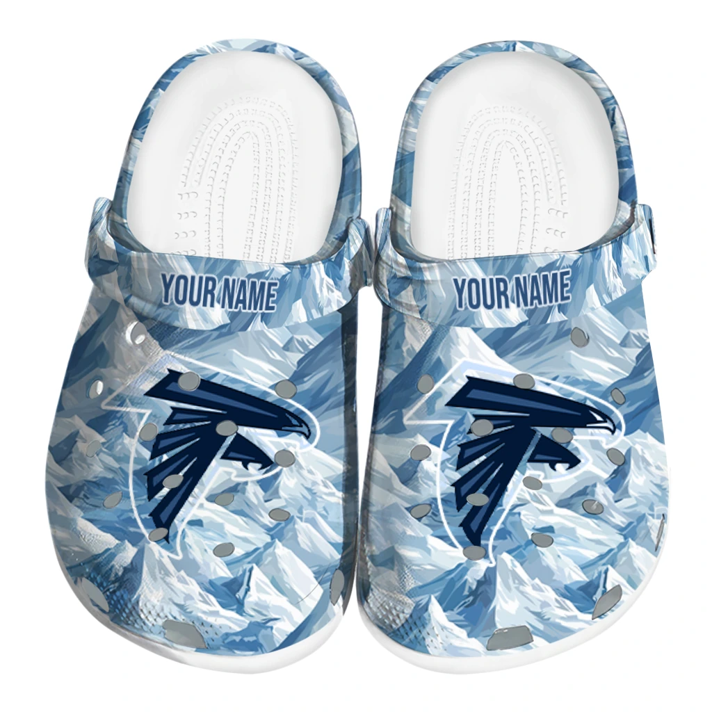 custom atlanta falcons mountain artwork clogs best selling custom atlanta falcons mountain artwork clogs best selling