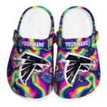 custom atlanta falcons swirling mushrooms clogs best selling
